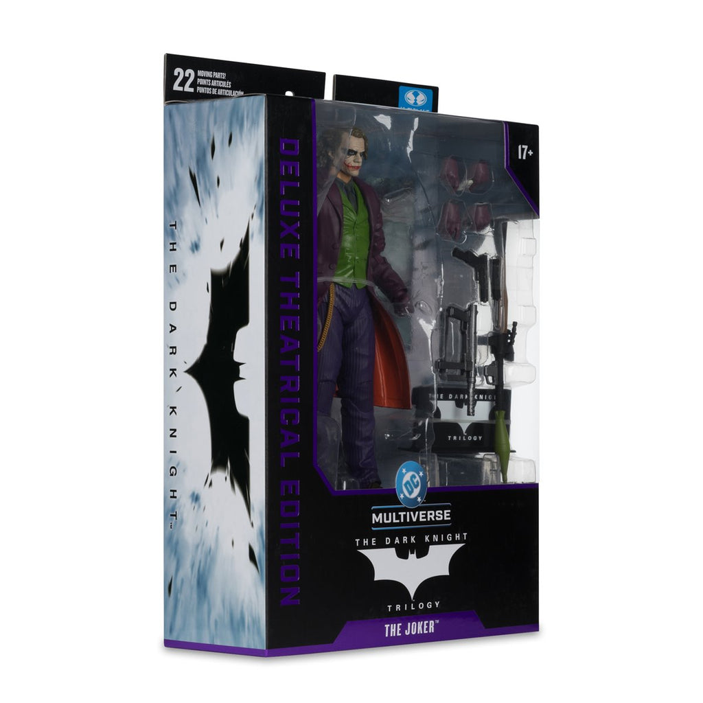 DC Multiverse Deluxe Theatrical Edition Wave 3 The Dark Knight The Joker 7-Inch Scale Action Figure