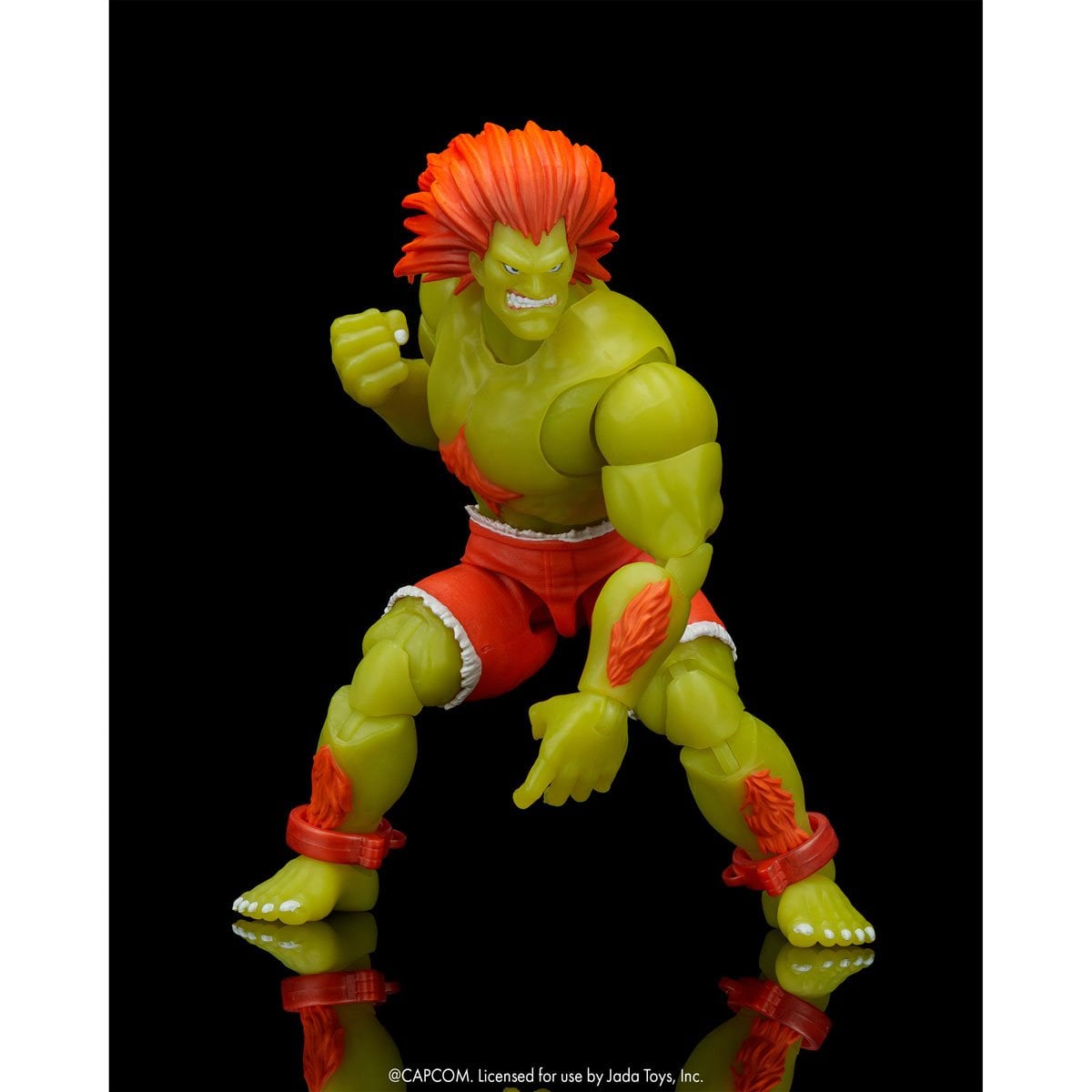 Ultra Street Fighter II Blanka Glow-in-the-Dark 6-Inch Scale Action Figure - Entertainment Earth Exclusive