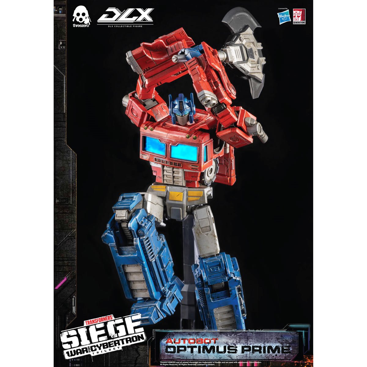 Transformers War for Cybertron Trilogy Optimus Prime DLX Action Figure