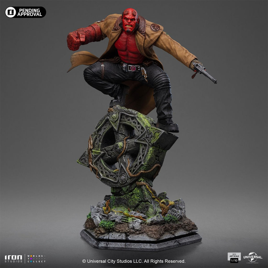 Hellboy 2: The Golden Army Hellboy Battle Diorama Series 1:10 Art Scale Limited Edition Statue
