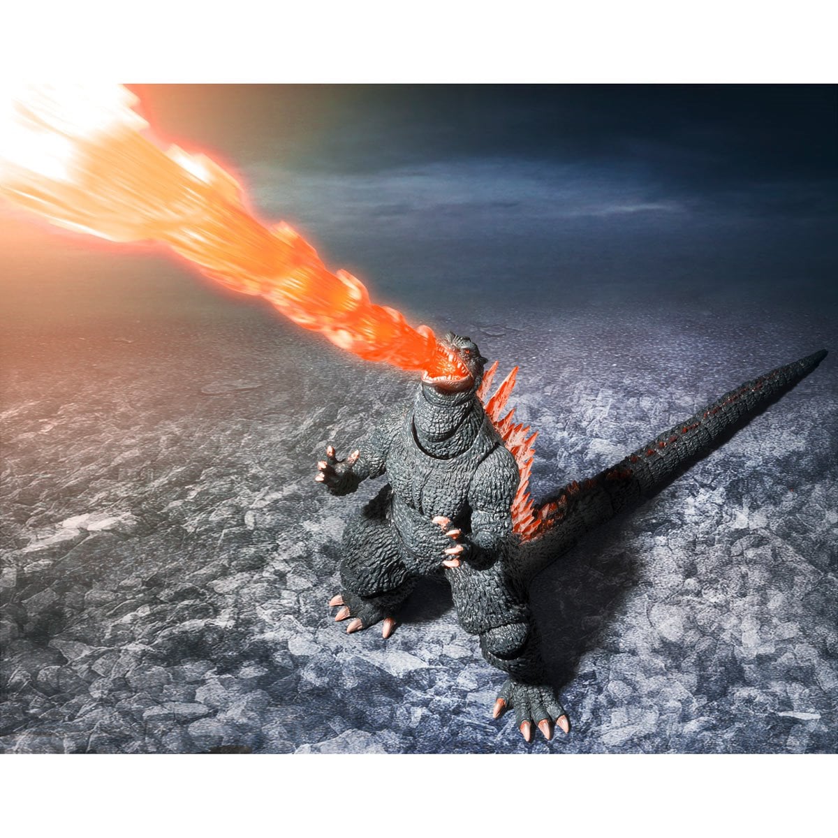 Godzilla: Final Wars 2004 Heat Ray Version vs New Gotengo S.H.MonsterArts Action Figure