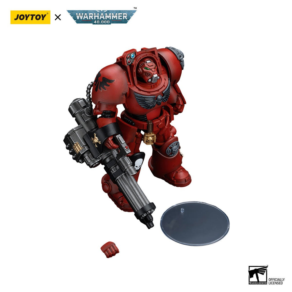 Joy Toy Warhammer 40,000 Blood Angels Terminator Squad with Assault Cannon 1:18 Scale Action Figure