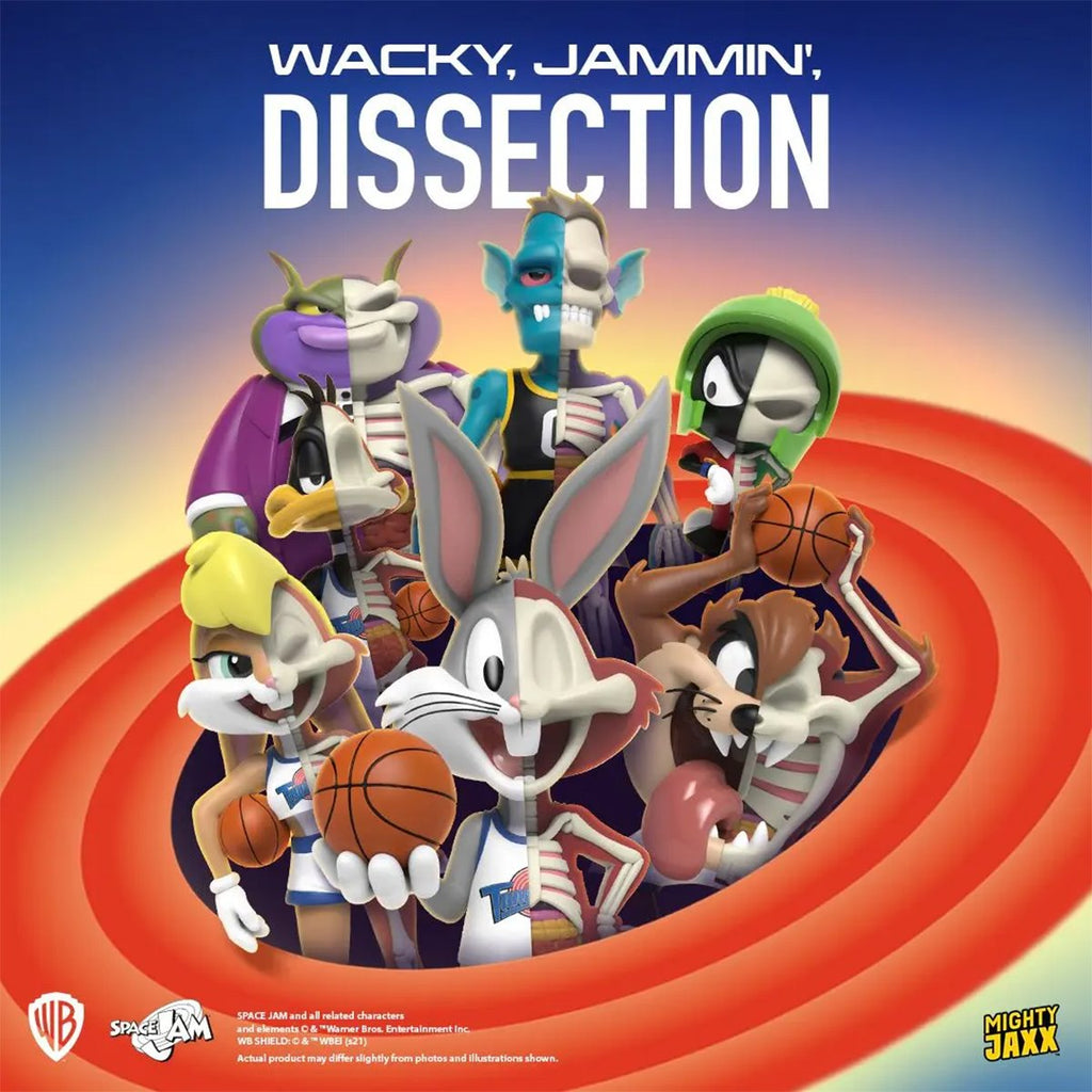 Space Jam Looney Tunes Series 1 Freeny's Hidden Dissectibles Mini-Figure Display Tray of 6