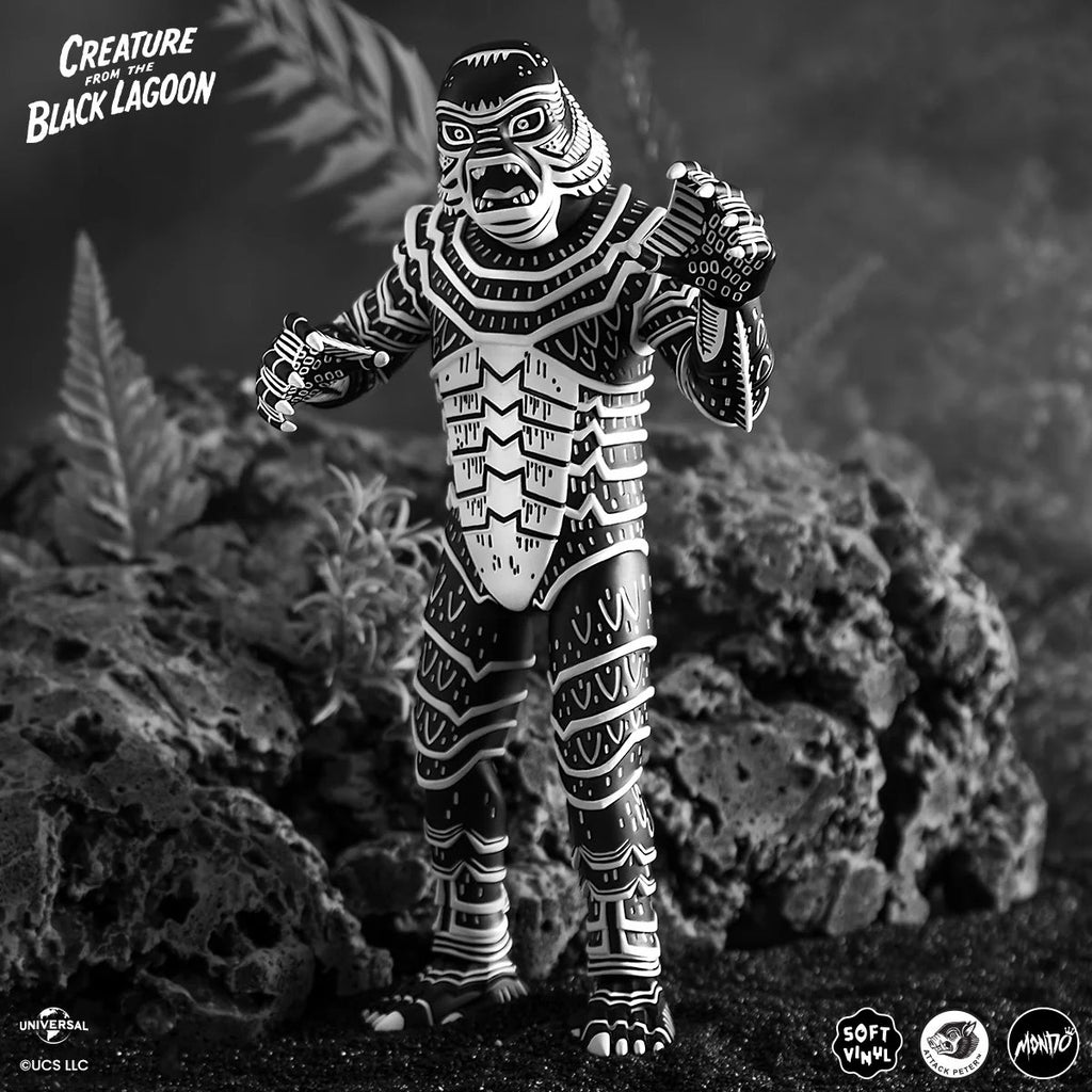 Creature From The Black Lagoon by Attack Peter Linocut Variant Soft Vinyl Figure