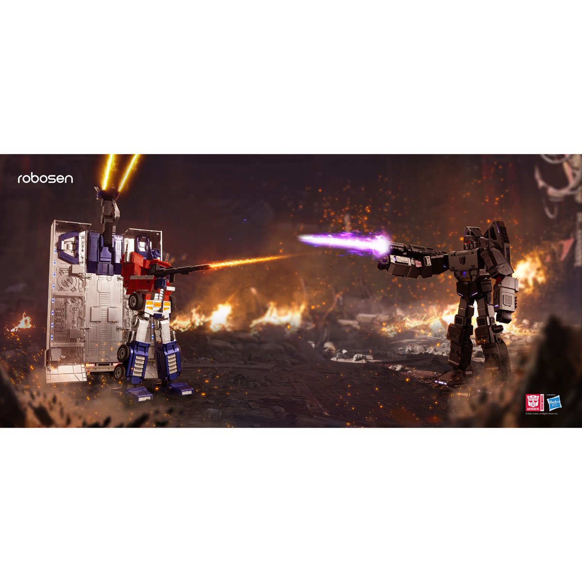 Transformers Optimus Prime Trailer Kit for Robosen Optimus Prime Elite Edition (robot sold separately)