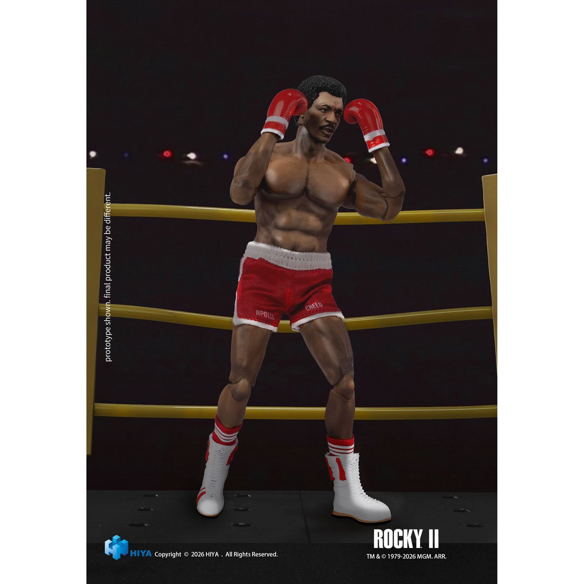 Rocky II Apollo Creed Exquisite Super Series 1:12 Scale Action Figure