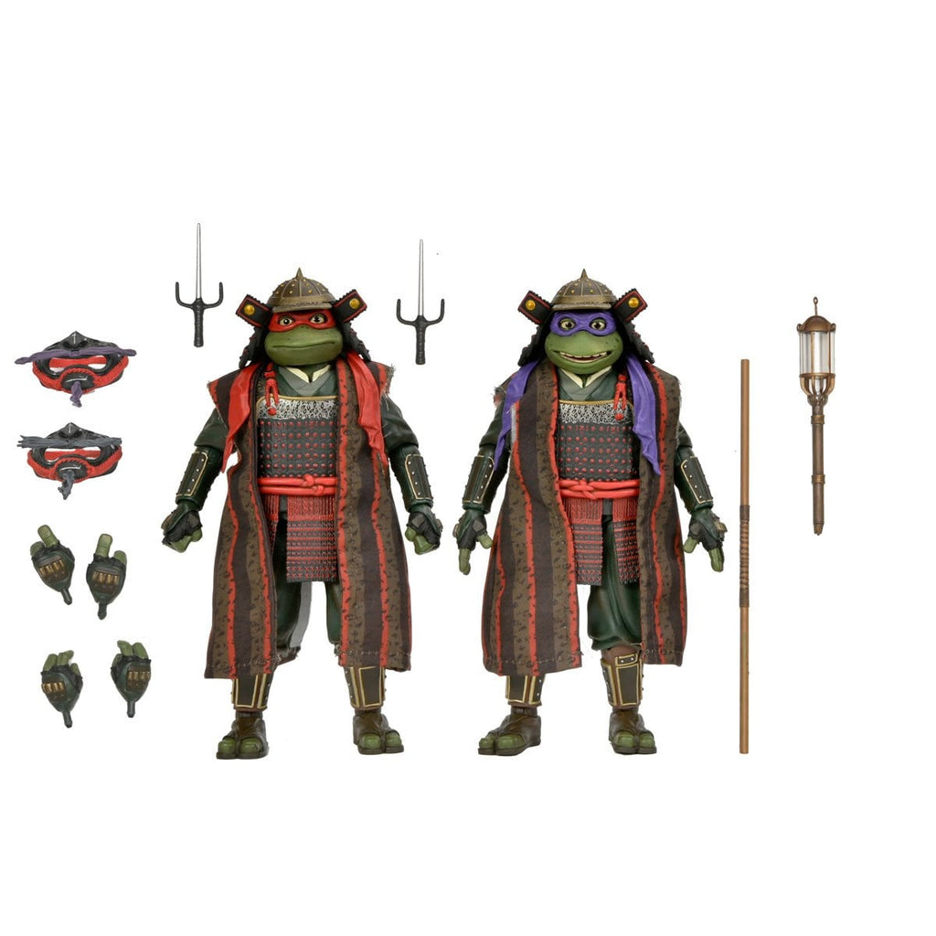 Teenage Mutant Ninja Turtles 3: Turtles in Time Donatello & Raphael 7-Inch Scale Action Figure 2-Pack