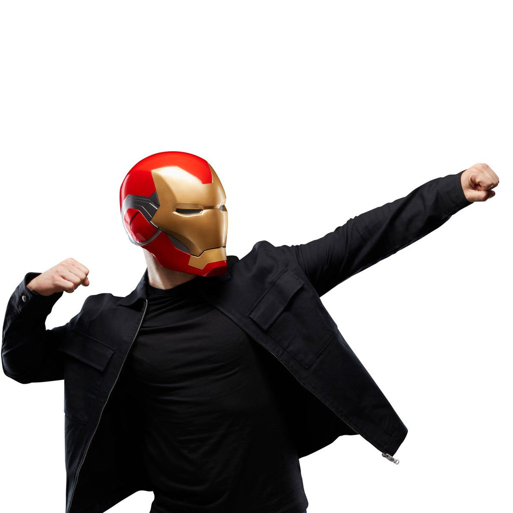 Avengers Endgame Marvel Legends Iron Man Mark 85 Premium Electronic Helmet Prop Replica