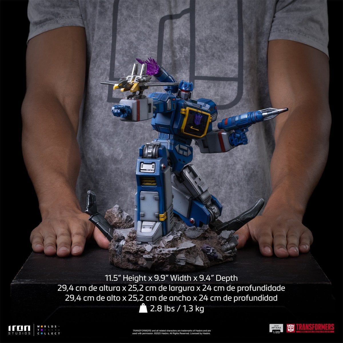 Transformers Soundwave Art Scale 1:10 Art Scale Limited Edition Statue