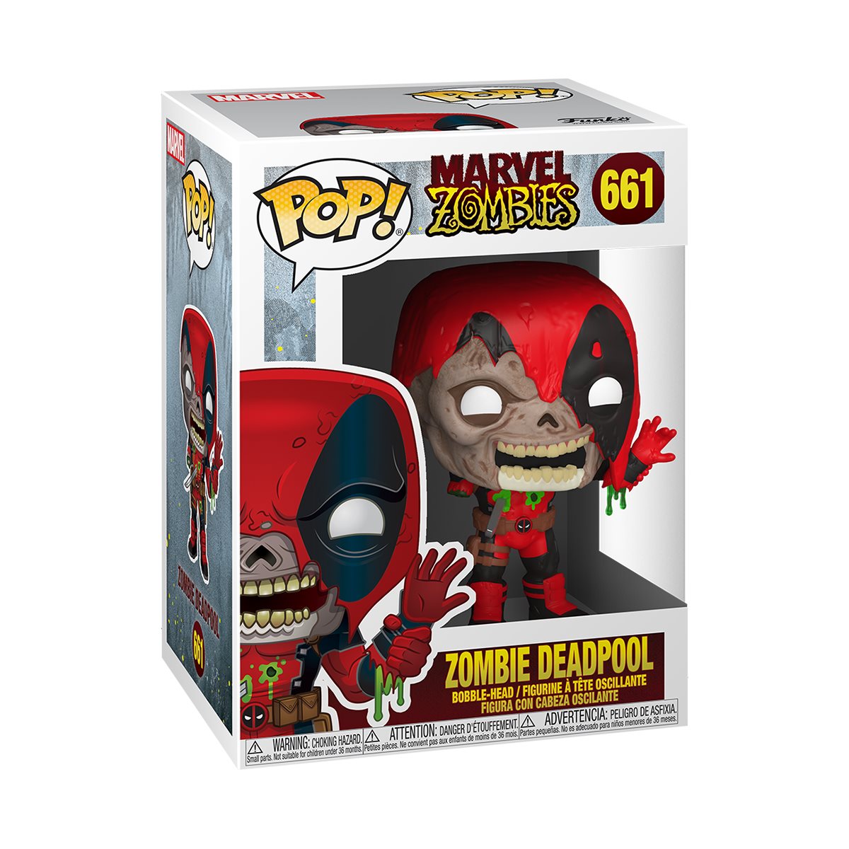 Marvel Zombies Deadpool Funko Pop! Vinyl Figure #661