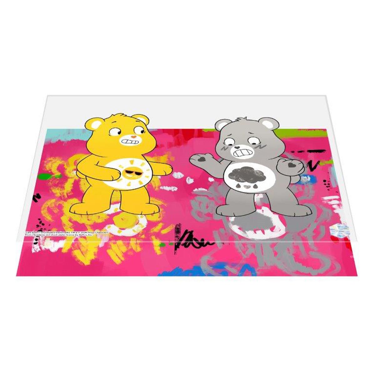 Care Bears Once Upon a Rainbow #1101 Animation Cel Artist Edition Framed Art Print