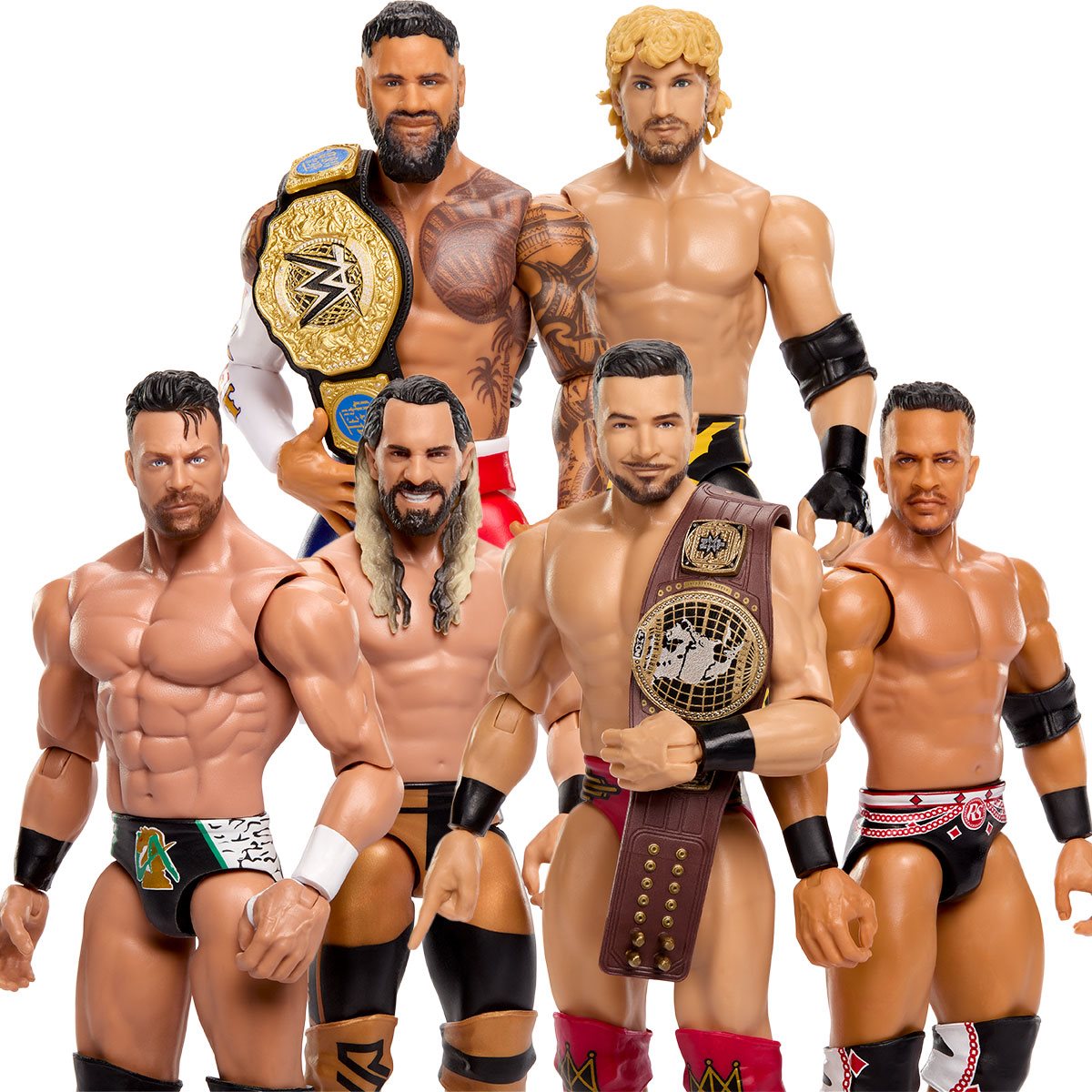 WWE Championship Showdown Series 27 Action Figure 2-Pack Case of 4