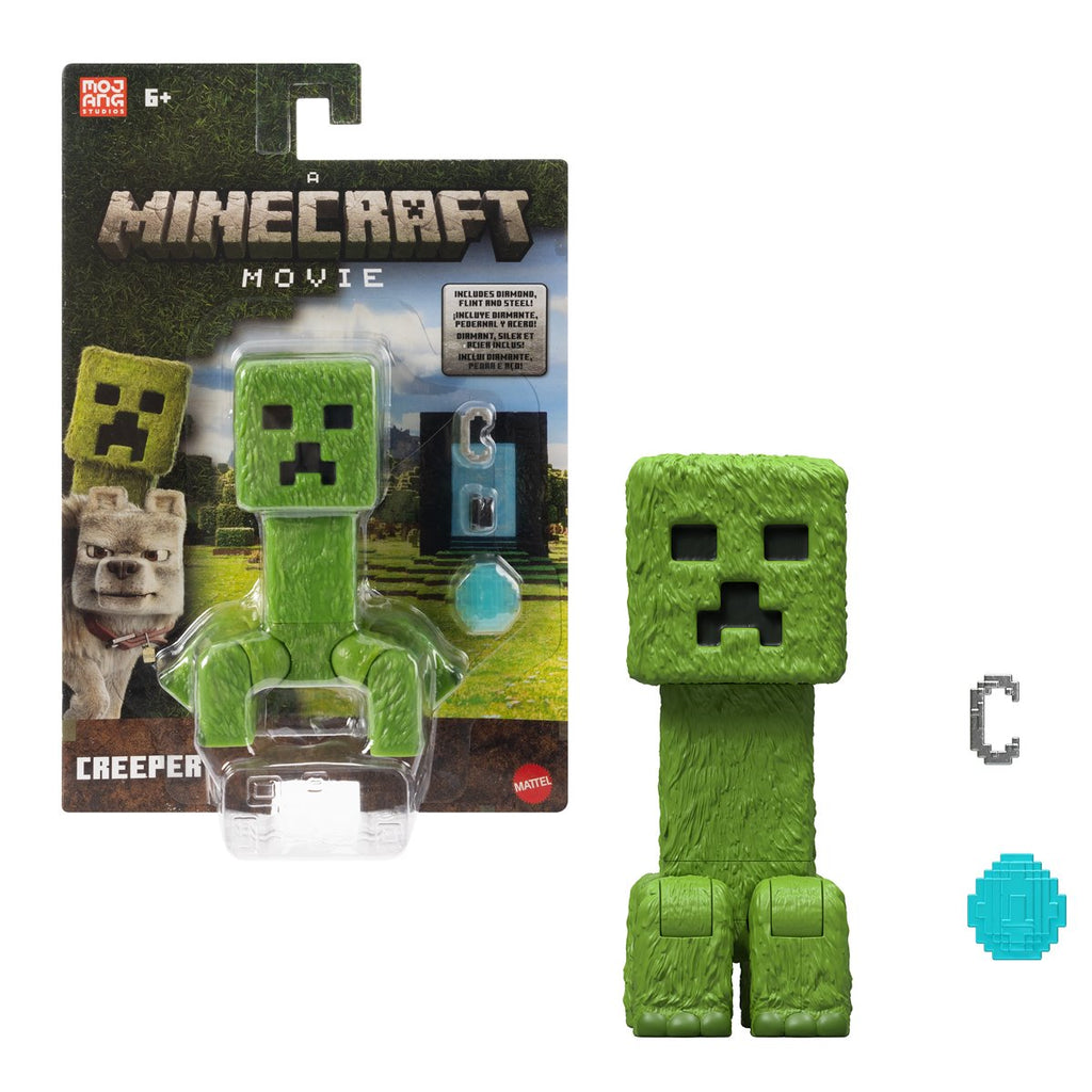 A Minecraft Movie Core Figure Case of 8