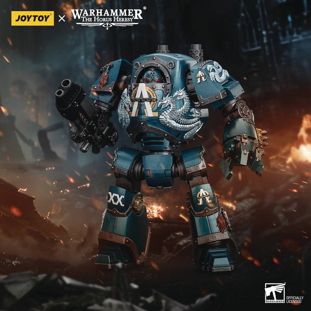 Joy Toy Warhammer The Horus Heresy Alpha Legion Dreadnought Plasma Cannon 1:18 Scale Action Figure