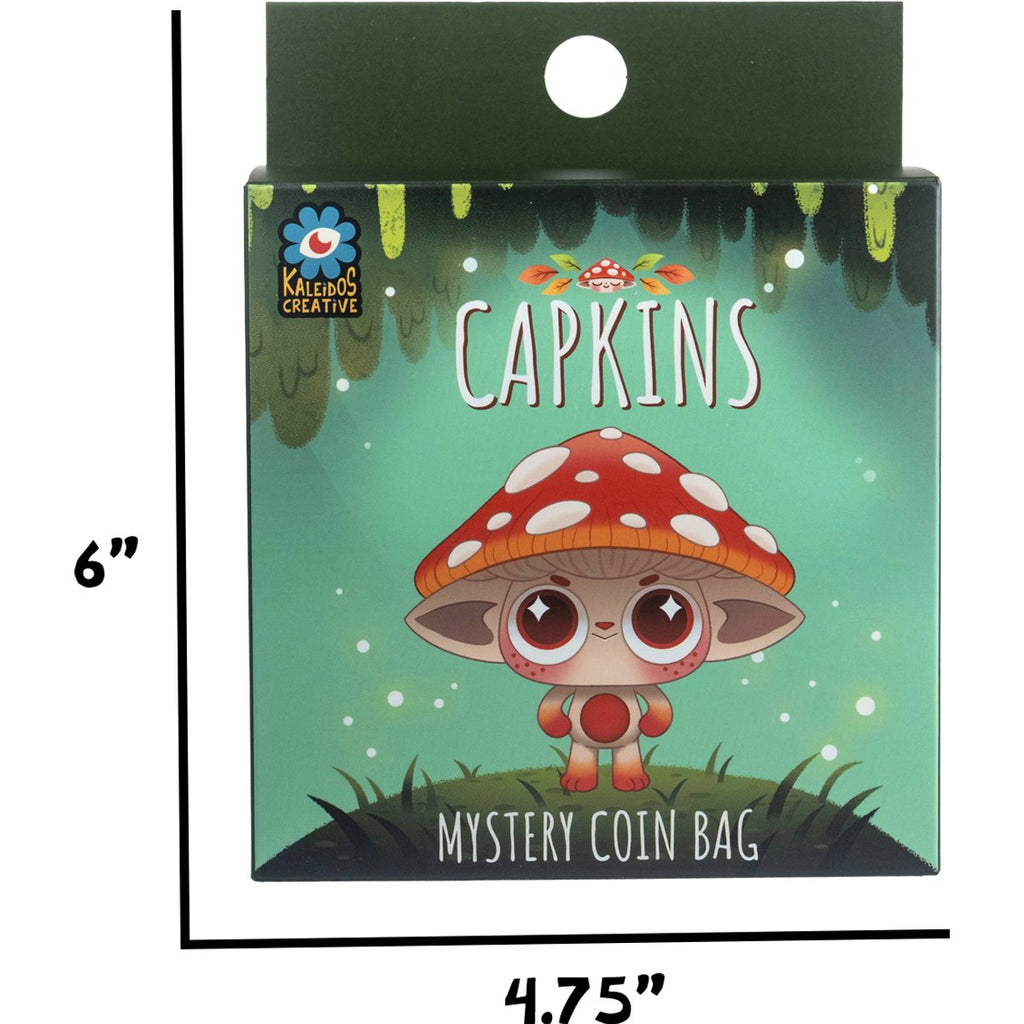 Capkins Mystery Box Shroom Head Coin Bag Case of 12