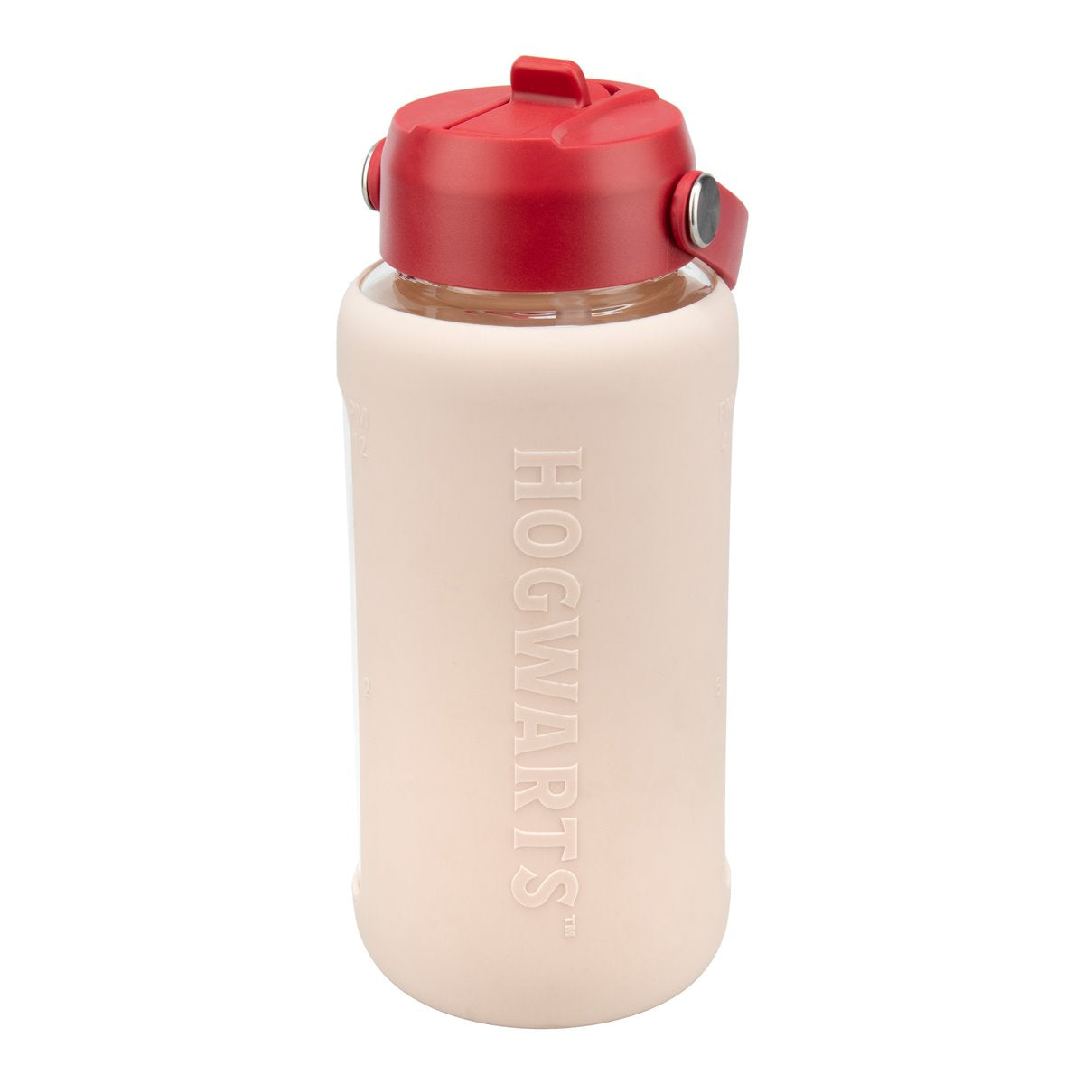 Harry Potter Glass Water Bottle with Sleeve