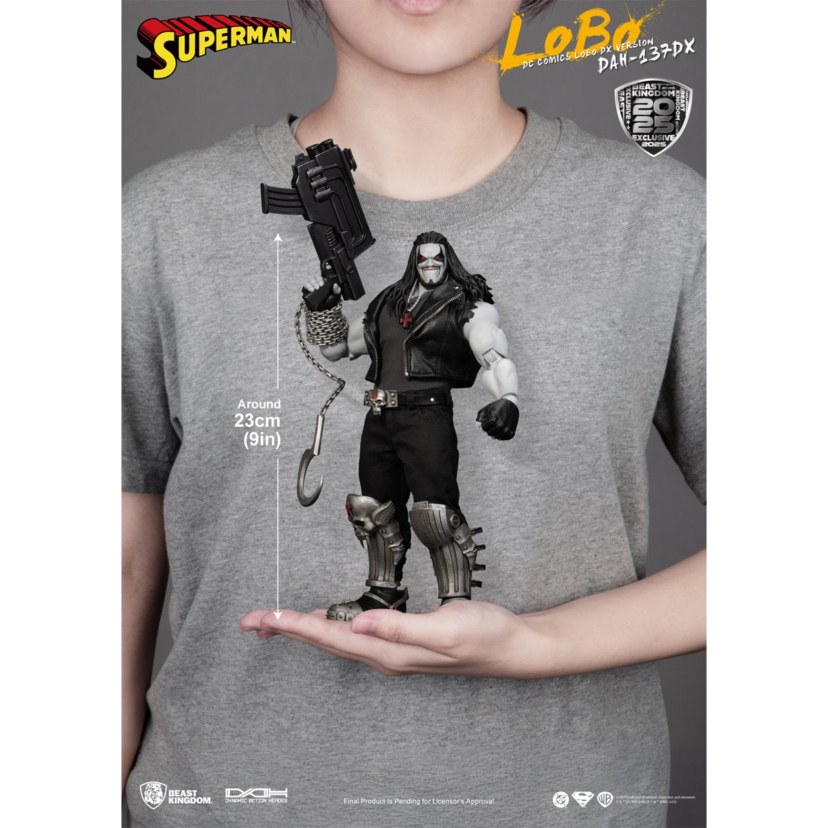 DC Comics Lobo DAH-137DX Deluxe Action Figure - SDCC 2025 Previews Exclusive