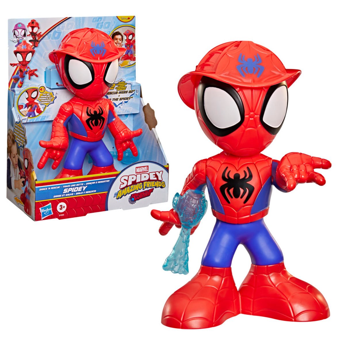 Spidey and his Amazing Friends Dance N' Rescue 10-Inch Electronic Action Figure