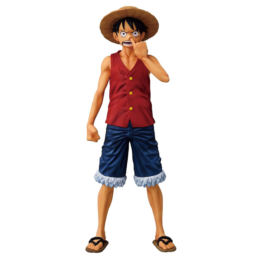 One Piece Monkey D. Luffy Memories Of Adventure and The Shipping Route The Future Ichibansho Masterlise Statue