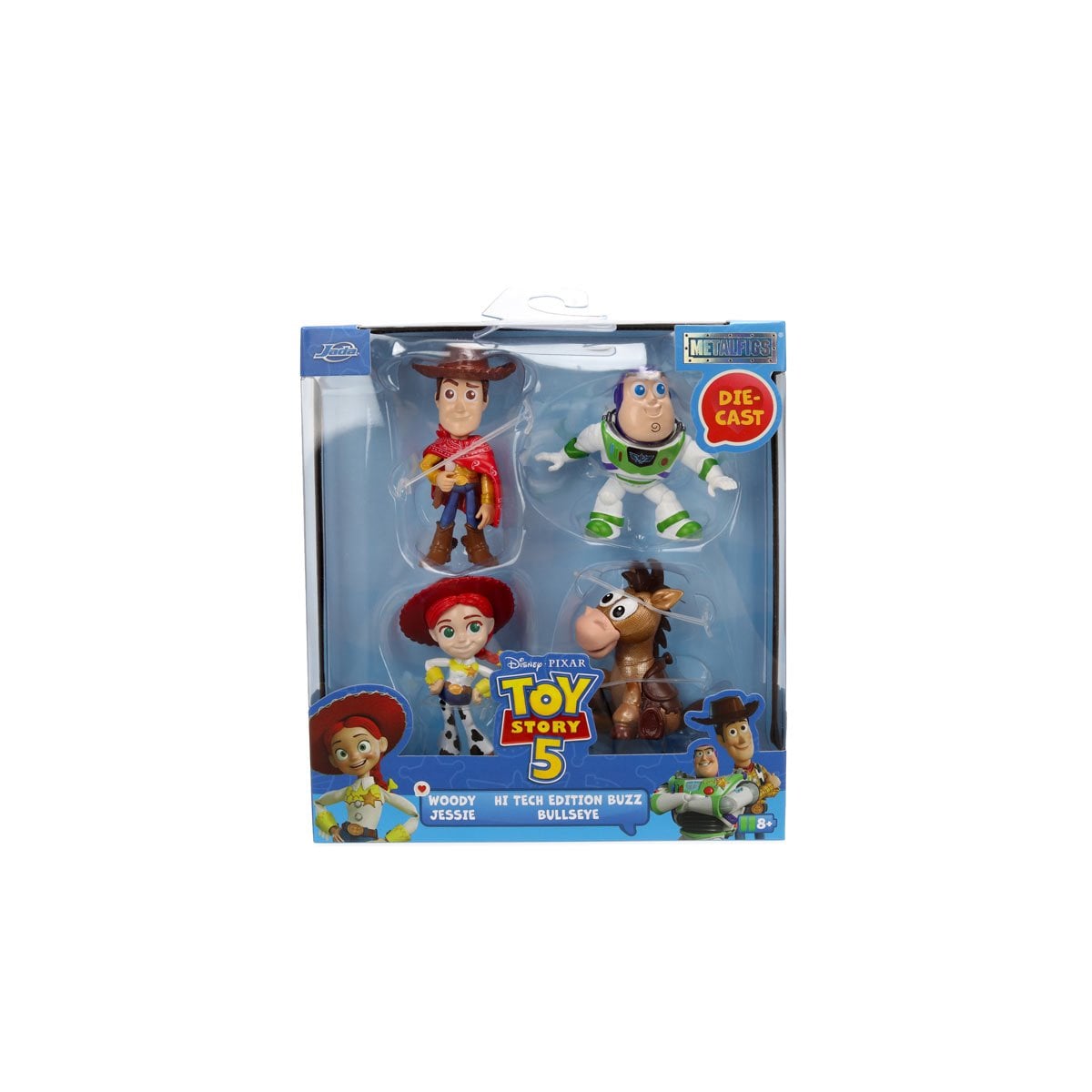 Toy Story 5 MetalFigs 2 1/2-Inch Die-Cast Metal Mini-Figure 4-Pack