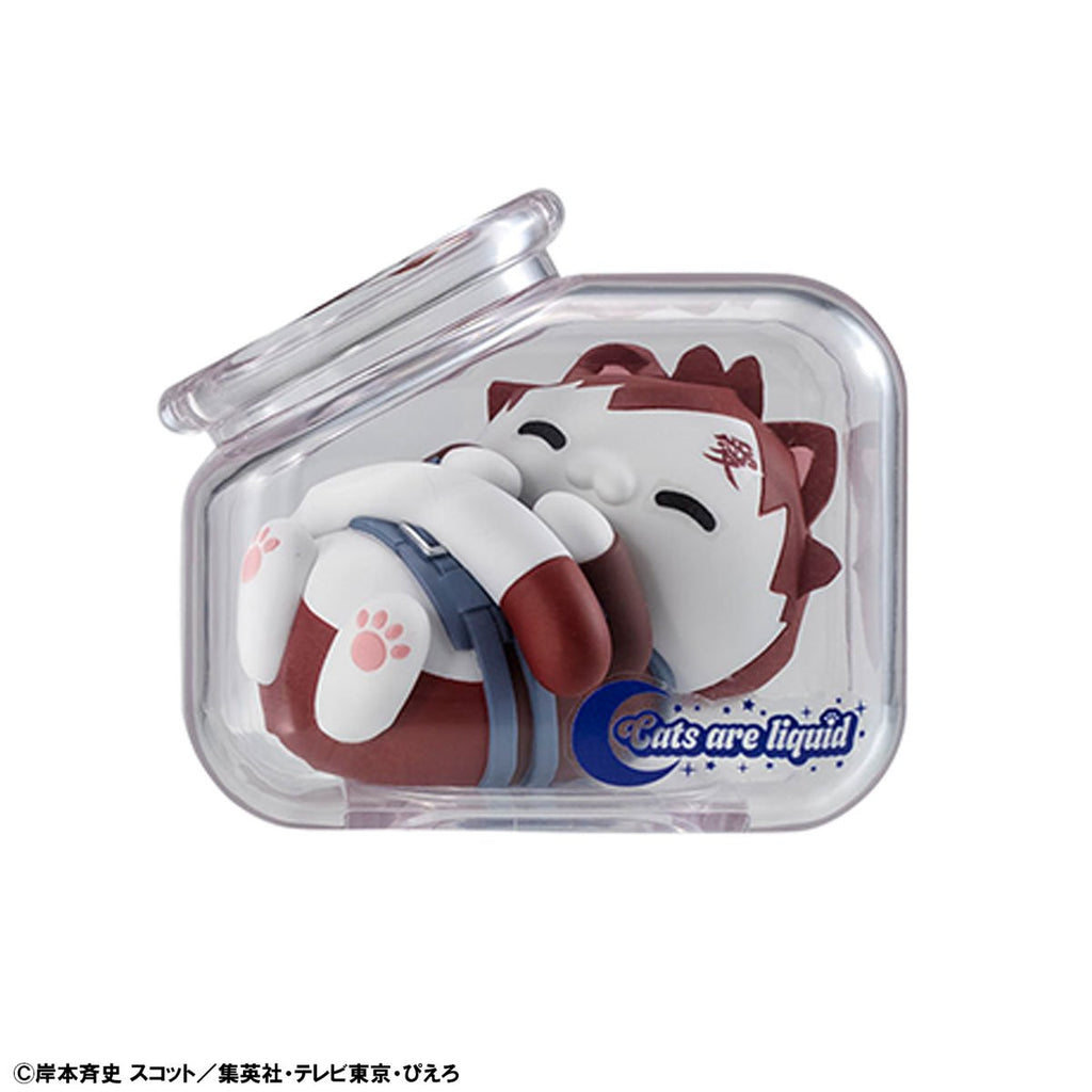 Naruto Goodnight Nyaruto! Cats are Liquid Mega Cat Project Mini-Figure Case of 8