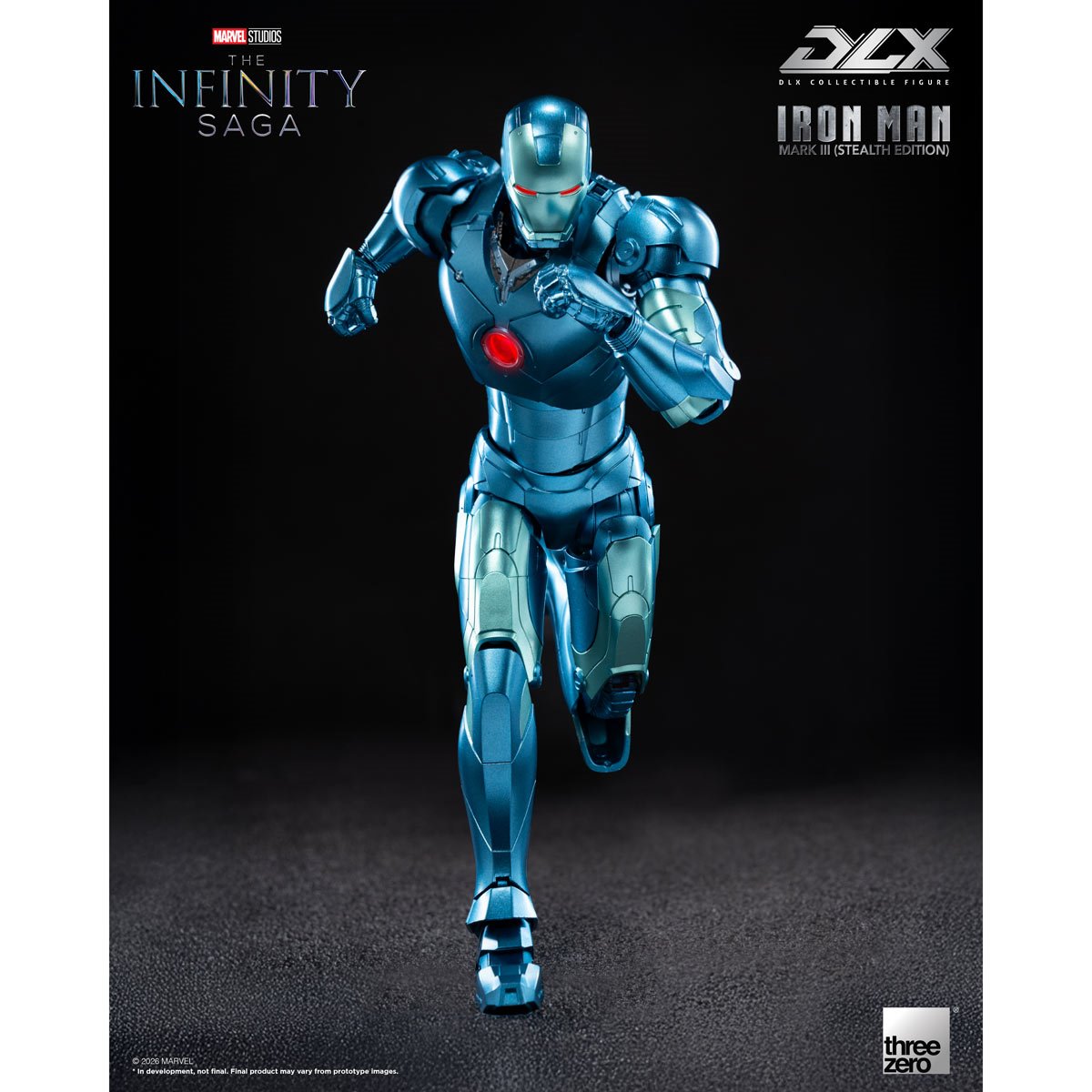 Marvel Studios: The Infinity Saga Iron Man Mark 3 Stealth Edition DLX Action Figure