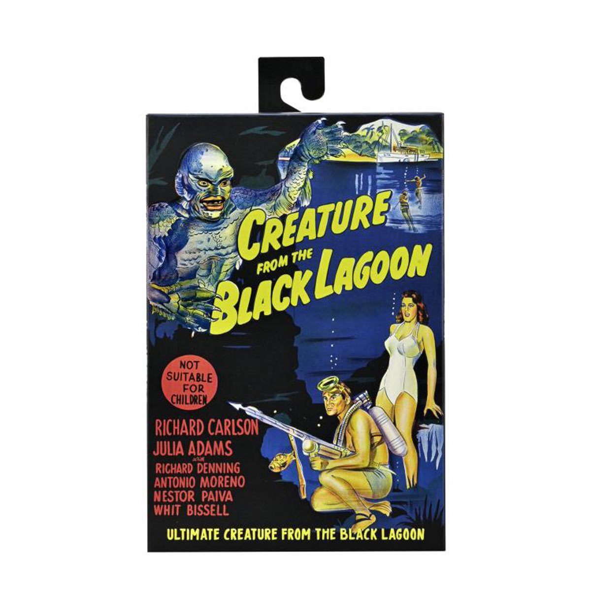 Universal Monsters Ultimate Creature from the Black Lagoon Black and White Version 7-Inch Action Figure