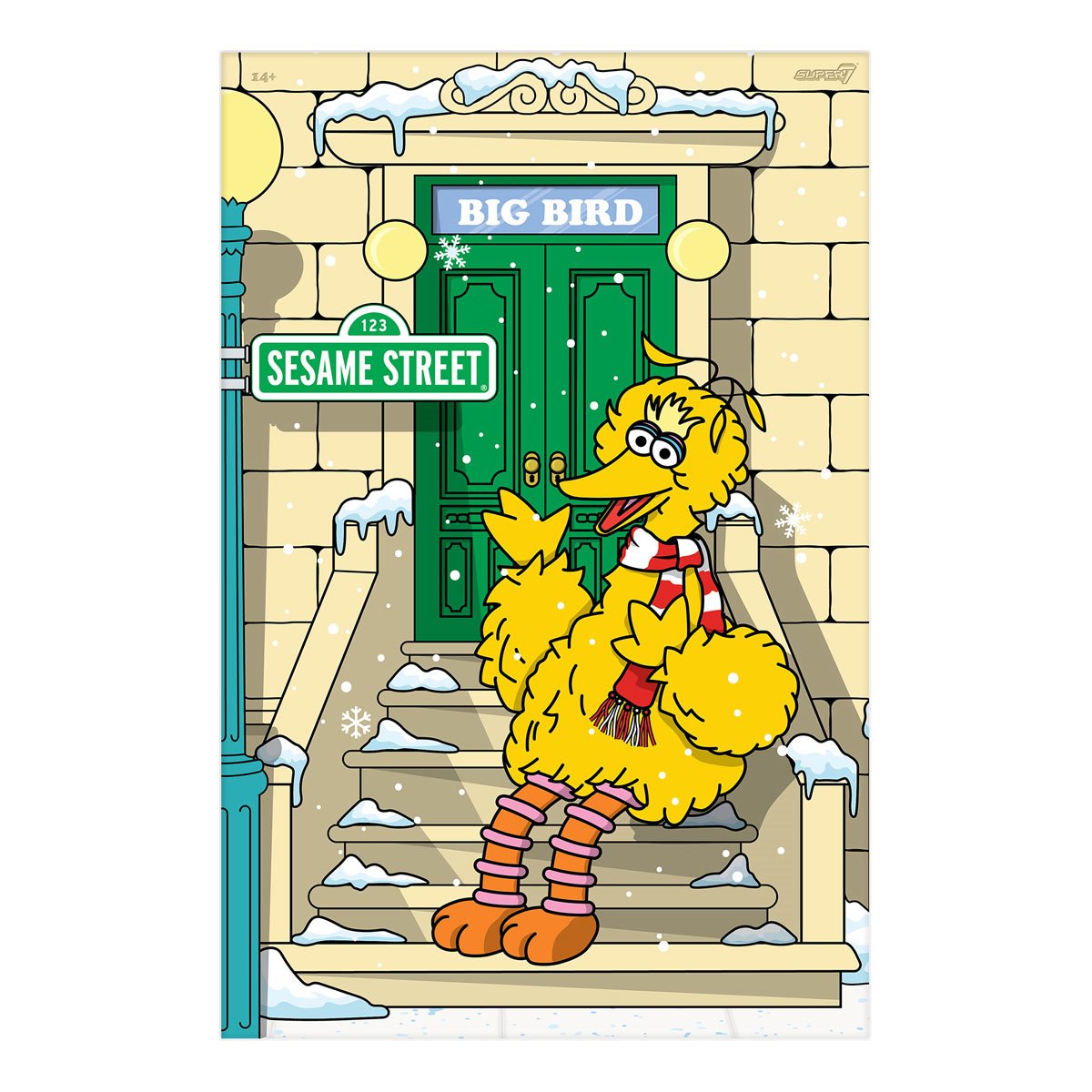 Sesame Street Big Bird SuperSize 19 1/2-Inch Vinyl Figure