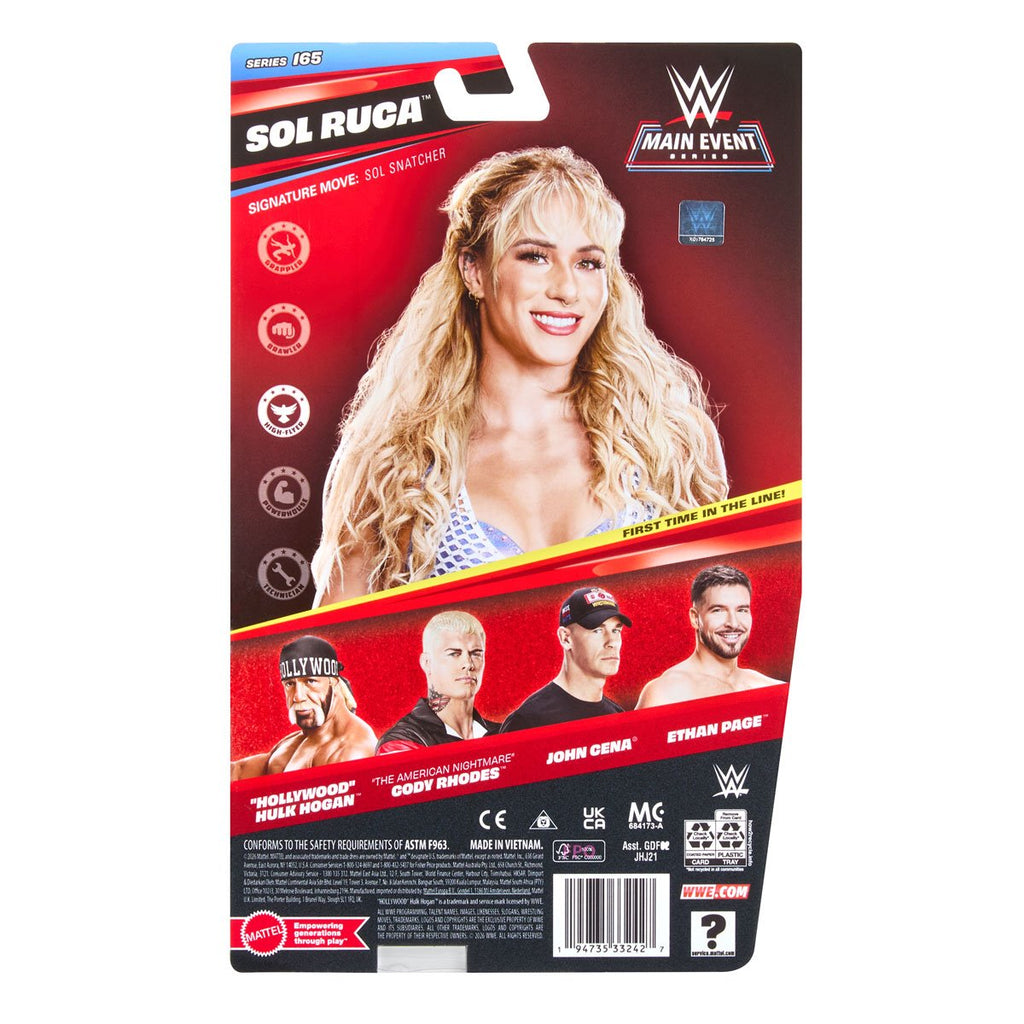 WWE Main Event Series Figure Series 165 Action Figure Case of 8