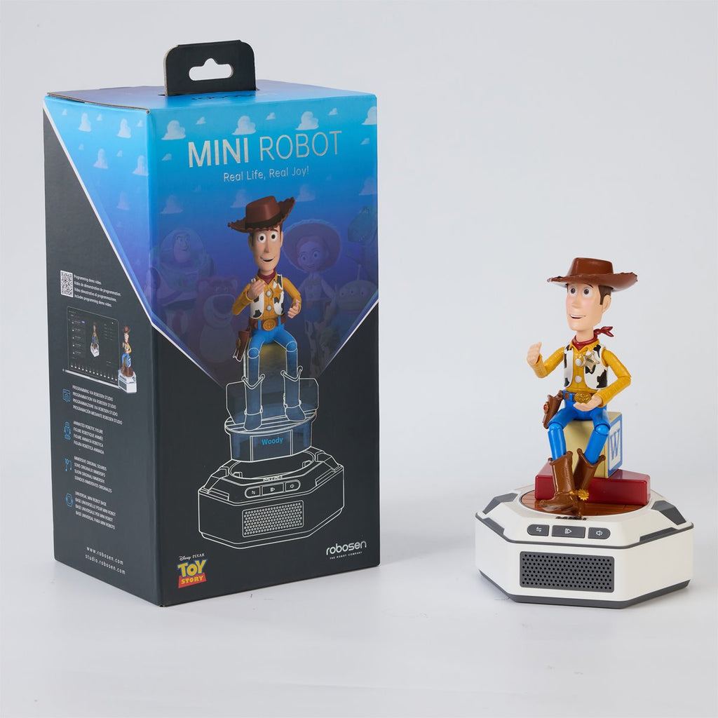 Toy Story Mini Robots Hero Pack Woody Robot with Base