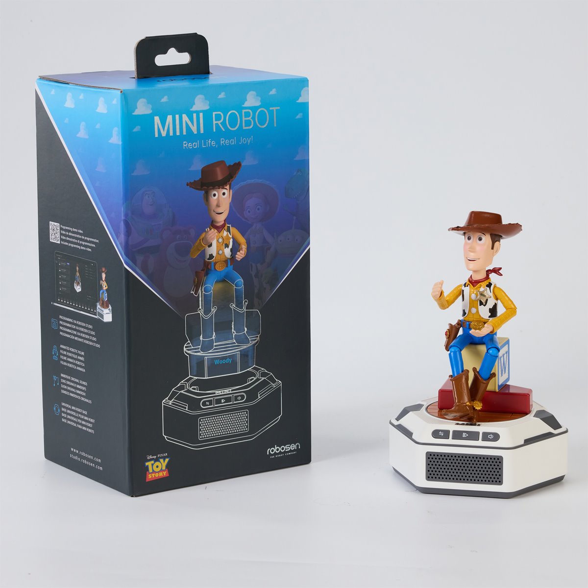 Toy Story Mini Robots Hero Pack Woody Robot with Base