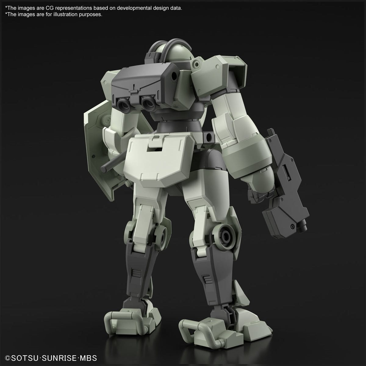 Mobile Suit Gundam: The Witch from Mercury Demi Trainer High Grade 1:144 Scale Model Kit