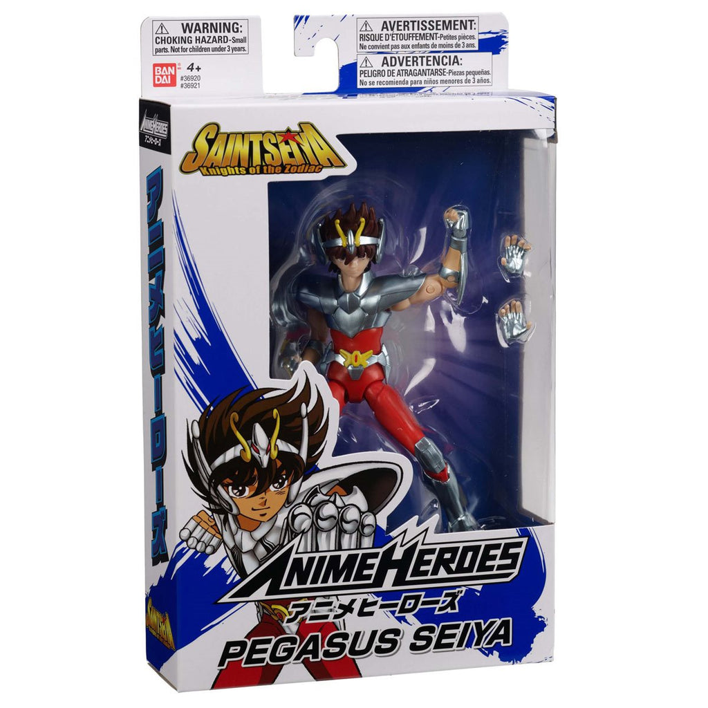 Knights of the Zodiac Anime Heroes Pegasus Seiya Action Figure