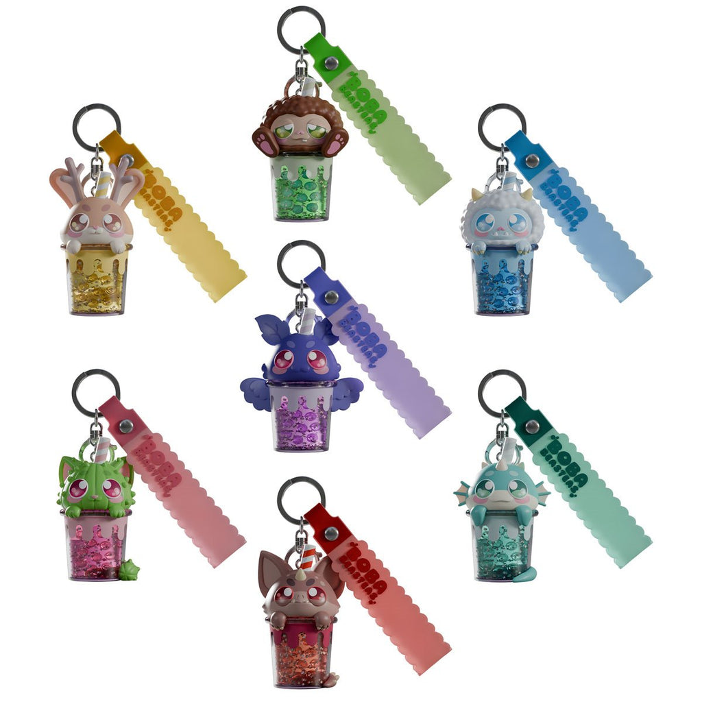 Boba Beasteas Blind-Box Random Key Chain