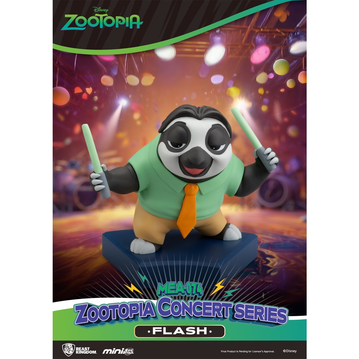 Zootopia Concert Series MEA-074 Mini-Figure Blind Box Case of 6