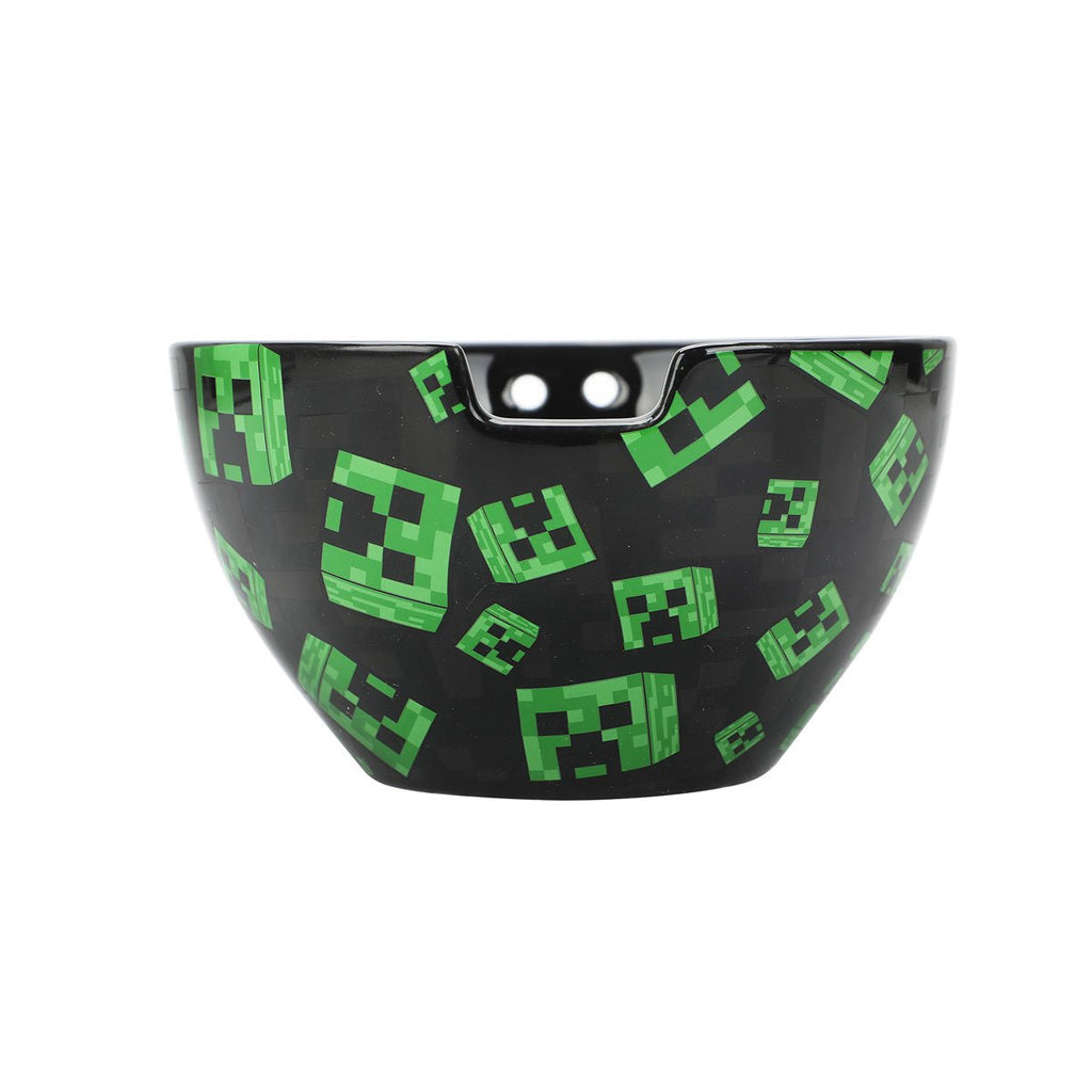 Minecraft Ceramic Ramen Bowl with Chopsticks