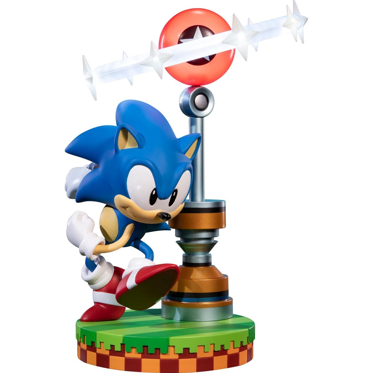 Sonic the Hedgehog Light-Up Sonic Collector's Edition 11-Inch Statue