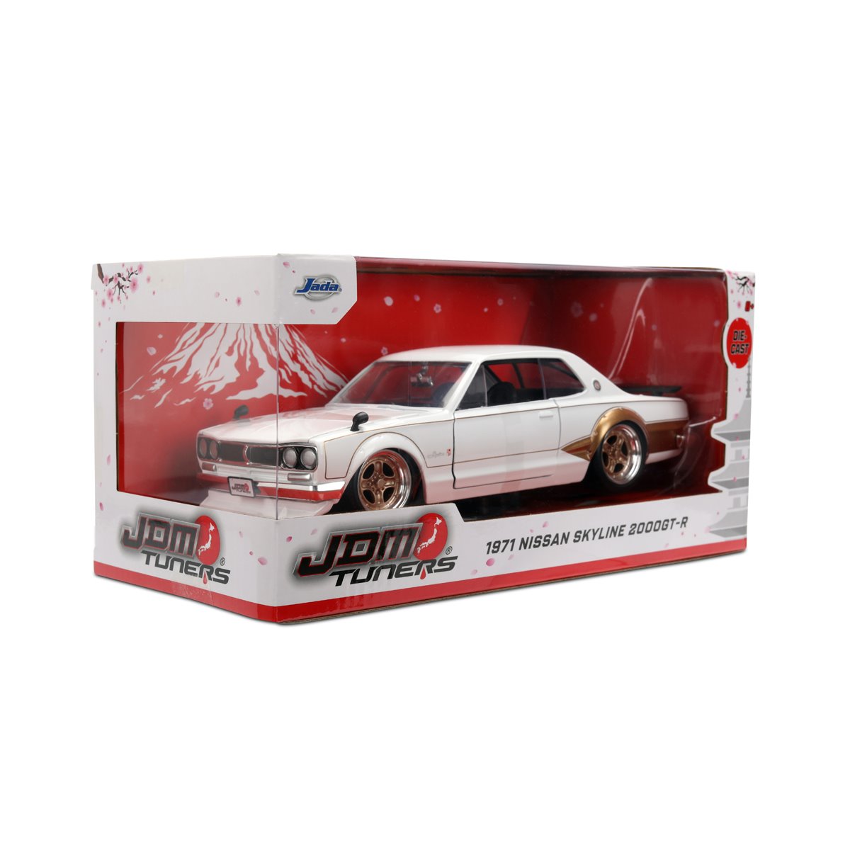 JDM Tuners 1971 Nissan Skyline 2000GT-R 1:24 Scale Die-Cast Metal Vehicle