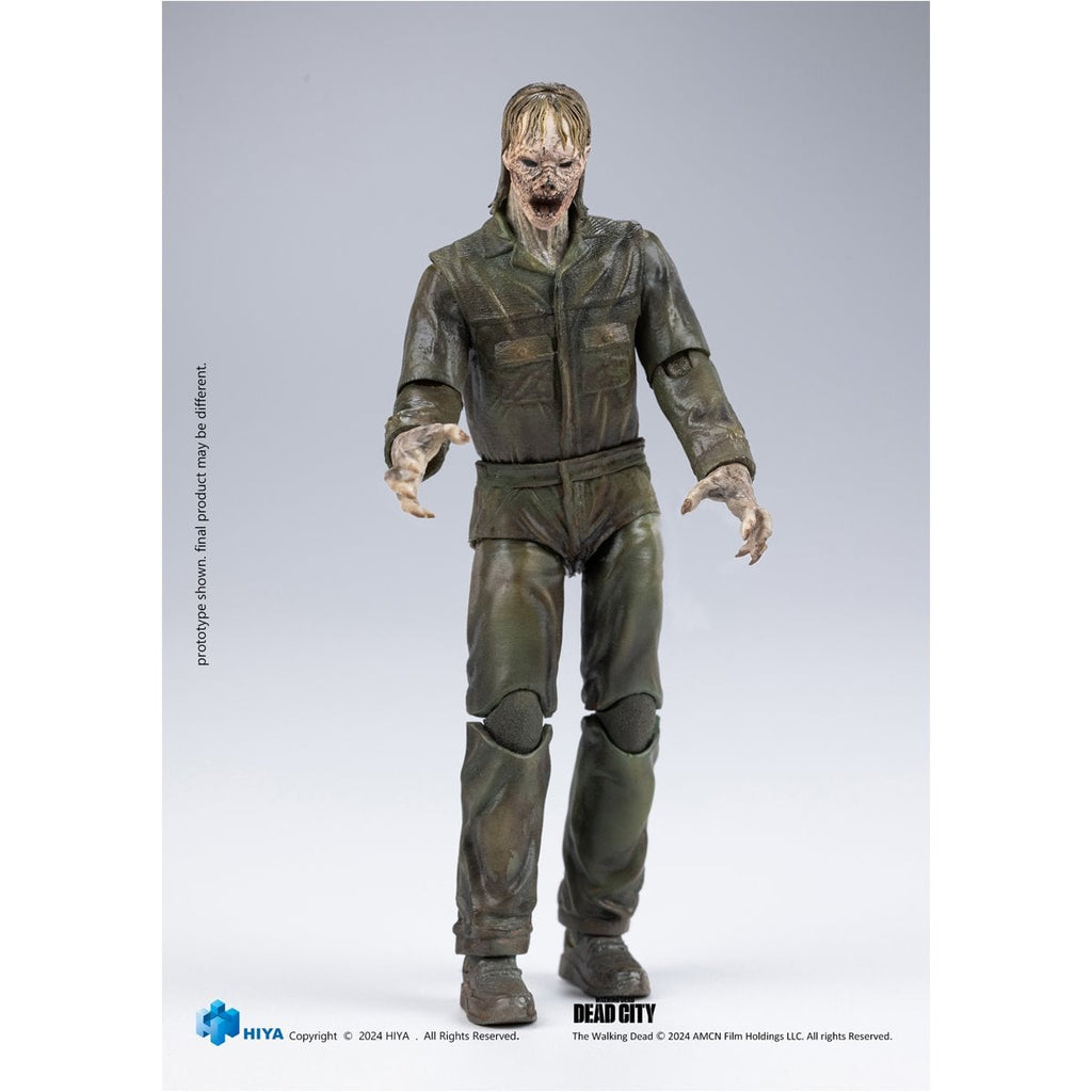 The Walking Dead: Daryl Dixon Dark Eyes Walker Exquisite Mini Series 1:18 Scale Action Figure