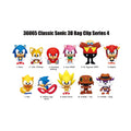 Sonic the Hedgehog Series 4 3D Foam Bag Clip Display Case of 24