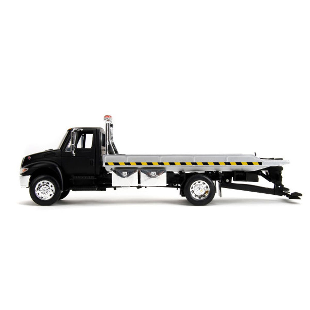 Just Trucks Durastar 4400 Flat Bed 1:24 Scale Die-Cast Metal Vehicle with Tire Rack