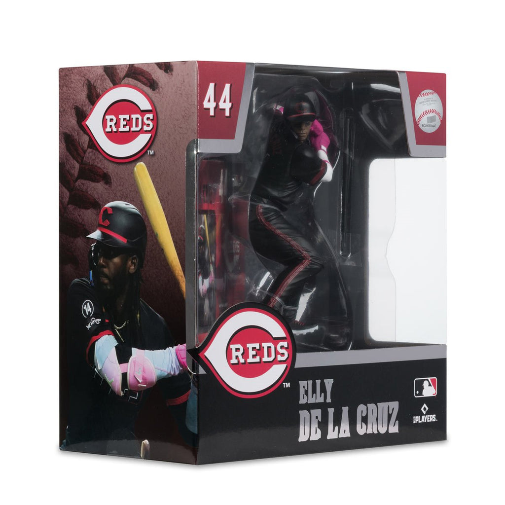 MLB SportsPicks Cincinnati Reds Elly De La Cruz City Connect Jersey 7-Inch Posed Figure