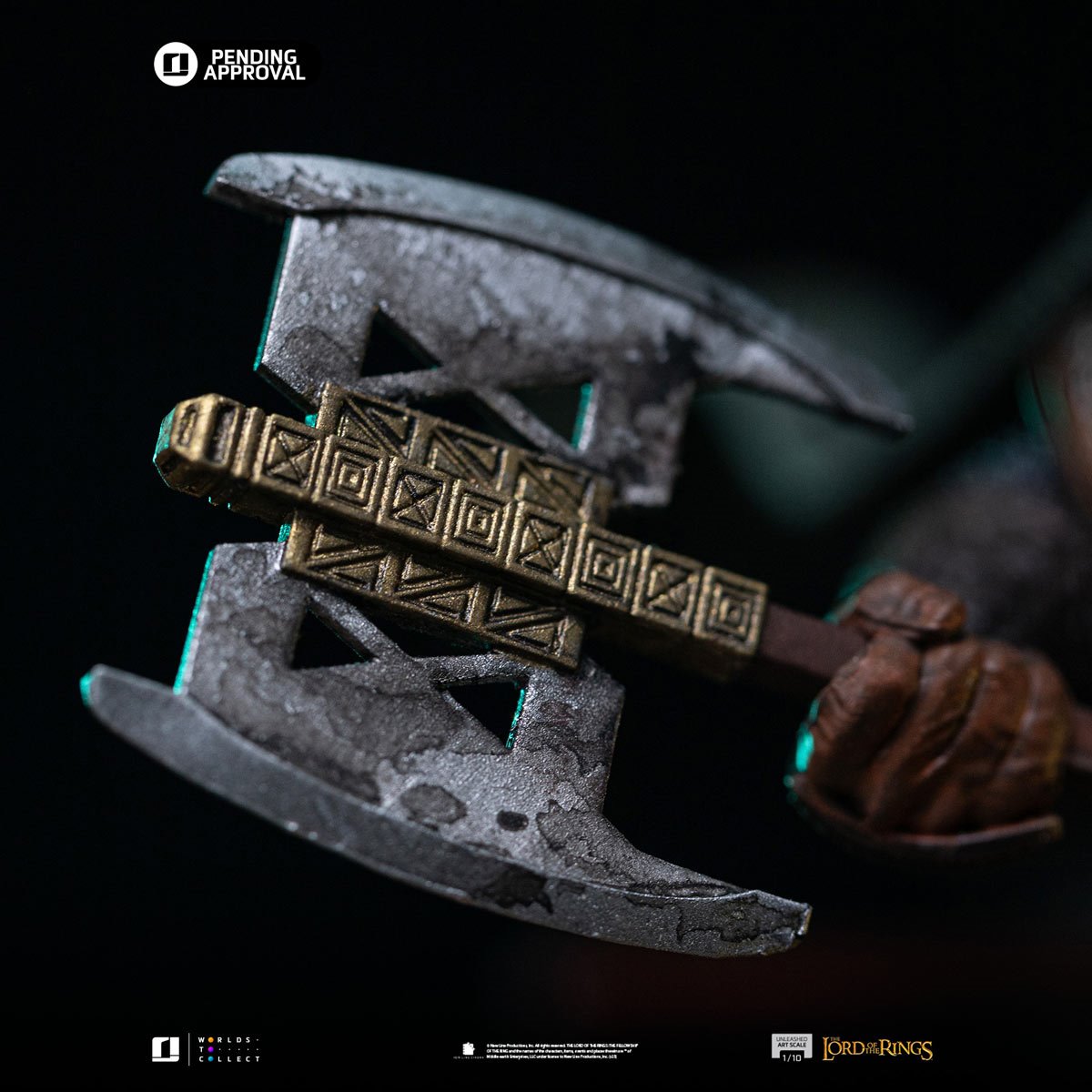 The Lord of the Rings Gimli Unleashed 1:10 Art Scale Limited Edition Statue