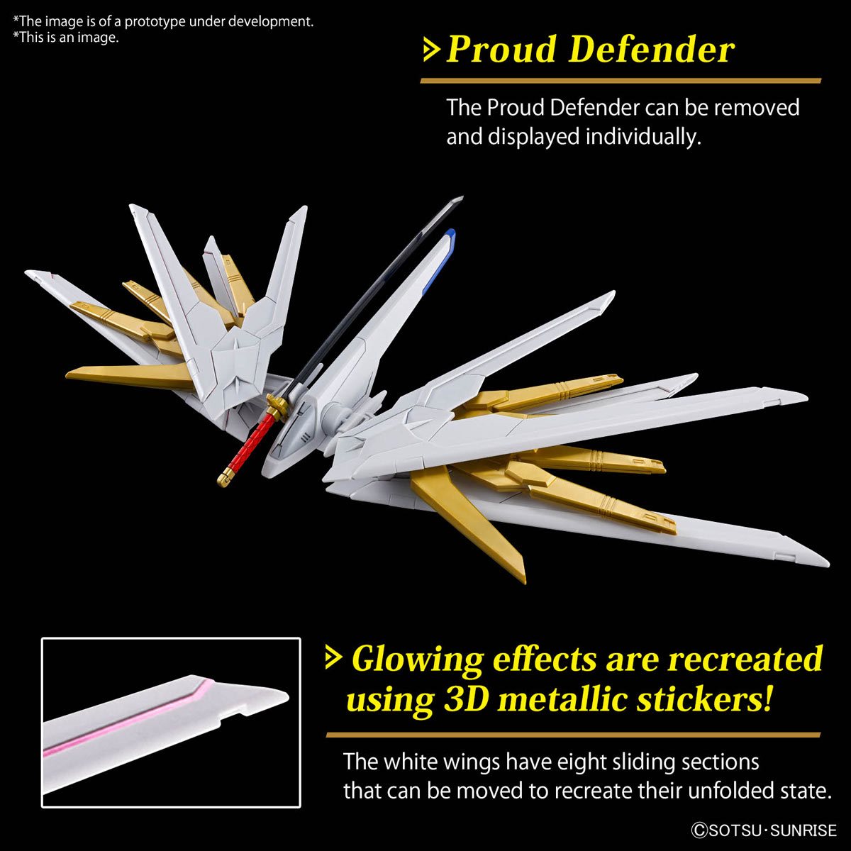 Mobile Suit Gundam Seed Freedom Mighty Strike Freedom Gundam High Grade 1:144 Scale Model Kit