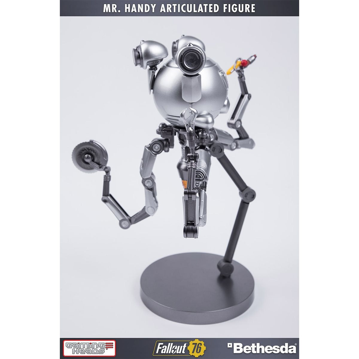 Fallout Mr. Handy Deluxe Articulated Action Figure with Sound