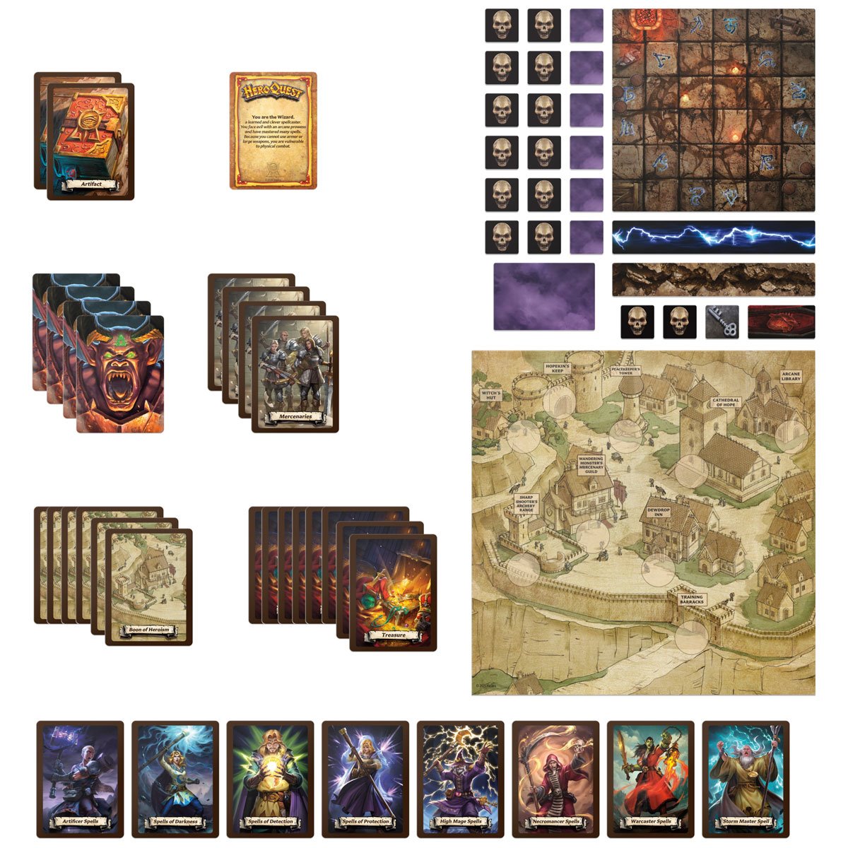 HeroQuest Wizards of Morcar Quest Pack (Requires HeroQuest Game)