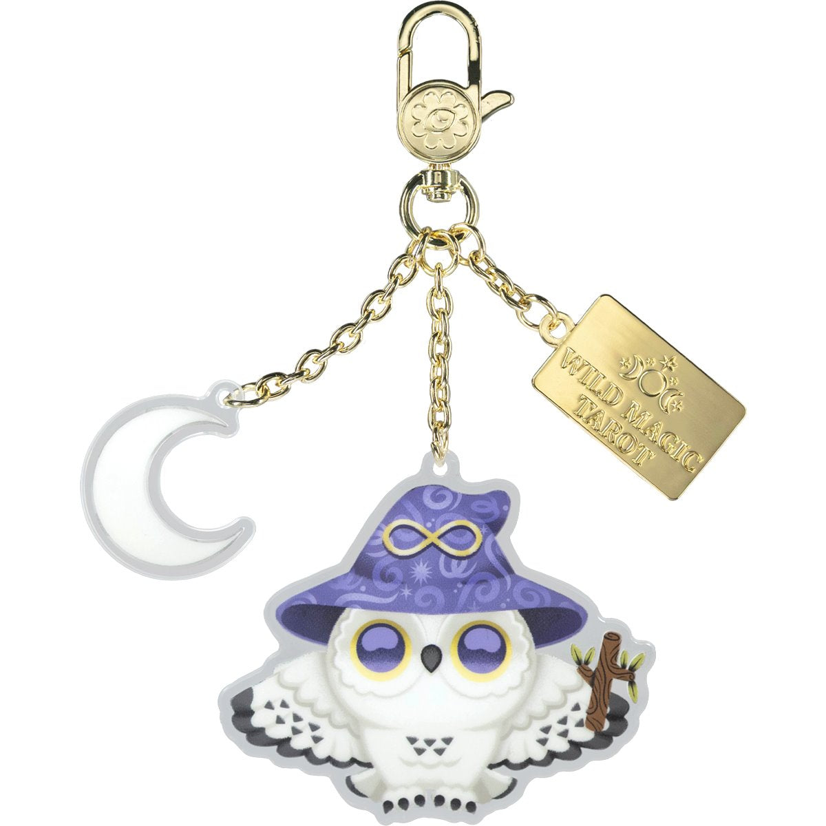 Wild Magic Tarot Mystery Box Acrylic Bag Charm Case of 12