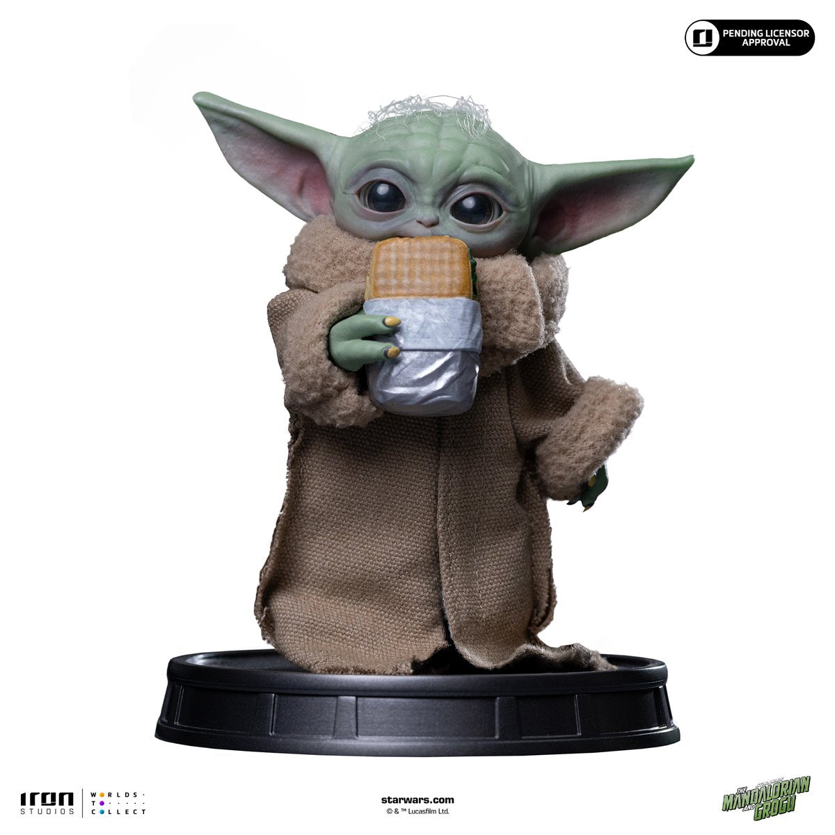 The Mandalorian and Grogu Movie Grogu Food Cart Snack Limited Edition 1:4 Scale Statue