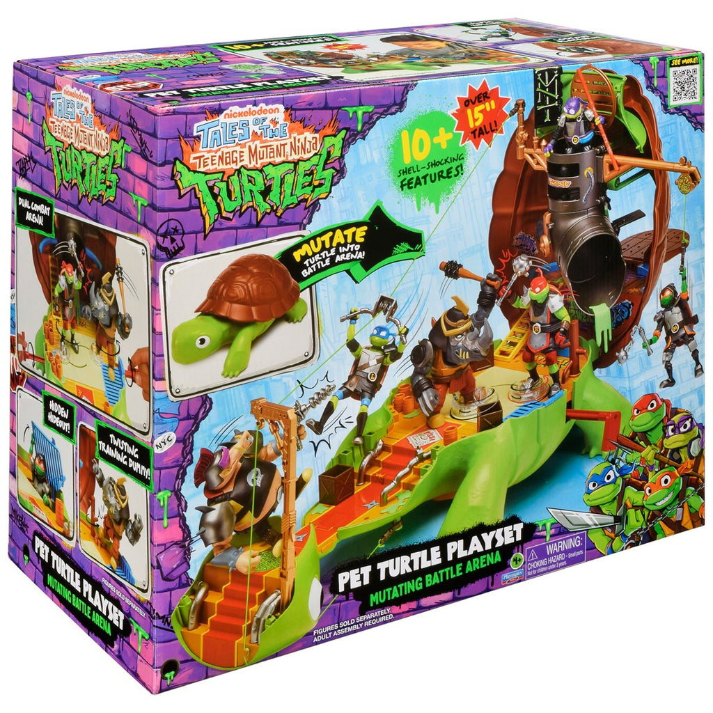 Tales of the Teenage Mutant Ninja Turtles Mutating Battle Arena Pet Turtle Playset