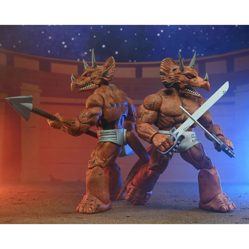Teenage Mutant Ninja Turtles Mirage Comics Triceraton Gladiator 7-Inch Scale Action Figure